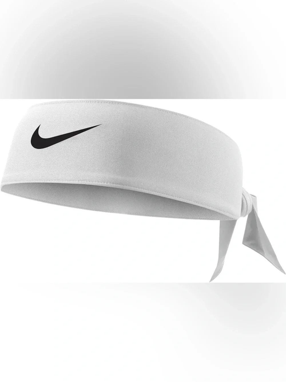 NWT - Nike Unisex White Dri-FIT Head Tie
